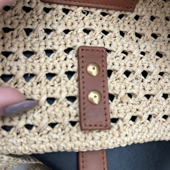 SAINT LAURENT PARIS Le 5 a’ 7 Raffia Bag with box and dust bag - Picture 15 of 16